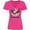 Hot Pink, variant on Memorial Day- Never Forget Our Heroes- Bald Eagle Women's V-Neck T-Shirt