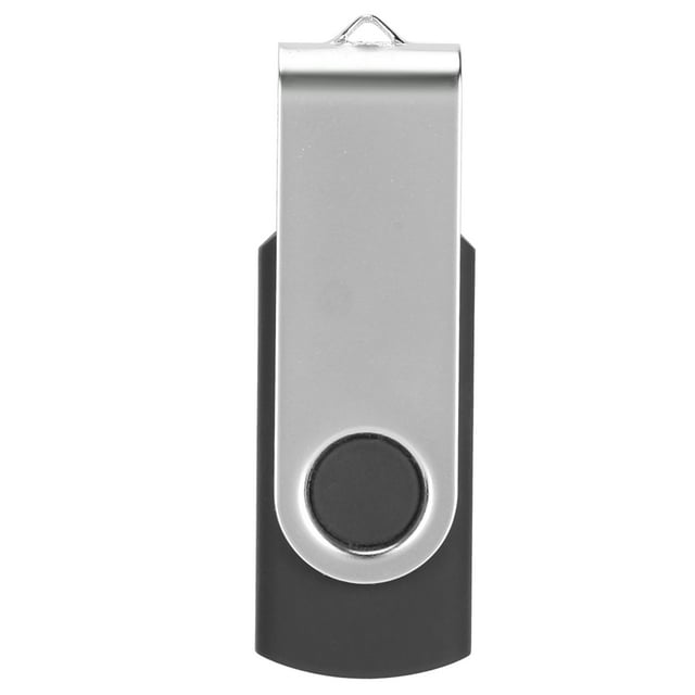 Unidad flash USB giratoria Candy Black - Memoria portátil para tableta PC (4 GB)