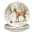 thumbnail image 2 of Certified International 16 Piece Winter Forest Animals Christmas Dinnerware Set, 2 of 5