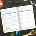 thumbnail image 6 of Clever Fox Food Journal - Daily Food Diary, Meal Planner to Track Calories & Nutrients, Weight Tracker Notebook, A5 (Light Pink), 6 of 6