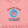 thumbnail image 4 of Inktastic Clearwater Beach Florida Trip Girls Toddler Dress, 4 of 5