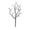 A, variant on Dark Gothic Artificial Twigs with Twisted Bare Branch Texture for Halloween Party Centerpieces Porch Planters and Spooky Scene Layouts