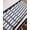 Blue, variant on Burnt Orange Navy Blue Striped Stair Treads for Wooden Steps Indoor Runner Rug Carpet, Farmhouse Stripe Art 7 Pieces Peel and Stick Staircase Step Treads Covers Washable Throw Door Mats, 30"x8"
