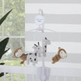 thumbnail image 3 of Little Love by NoJo Jungle Ride Gray Monkey and Giraffe Musical Mobile for Infant Nursery, 3 of 7
