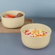 thumbnail image 5 of Plastic Cereal Bowl | Wheat Straw Fiber | Microwave & Dishwasher Safe | Lightweight Non-Breakable | 11x6cm | Large Reusable Eco-Friendly Soup Rice Salad Bowl | 1 Piece | Stackable Round Design, 5 of 5