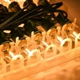 thumbnail image 4 of Cadena de luces GOOTHY, 7,6 m, C7, 27 LED, luz blanca cálida, 120 V, 4 of 9