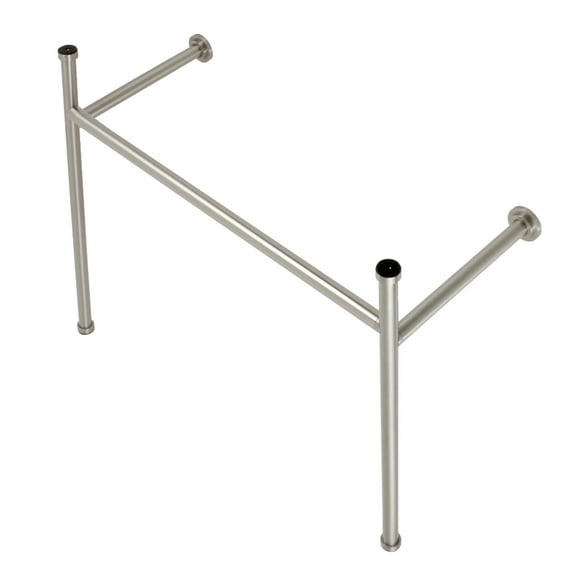 Fauceture VPB39178 Stainless Steel Console Sink Legs, Brushed Nickel