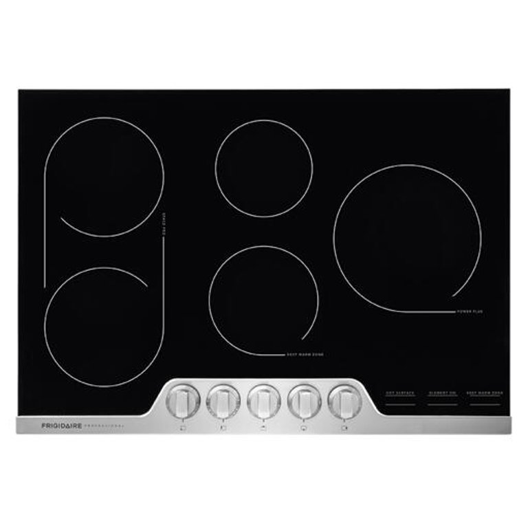 FPEC3077RF 30 Electric Cooktop with SpacePro Bridge Element; PrecisionPro  Controls; Keep Warm Zone; and PowerPlus Burner in Stainless Steel -  Walmart.com