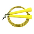 thumbnail image 4 of ziyahi Speed Skipping Wire Rope Indoor Outdoor Jumping Rope Weight Loss Exercise Home Gym Workout Tool, Yellow, 4 of 6