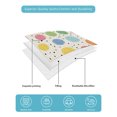 thumbnail image 4 of Quilt King Size Bedding Set, Watercolor Dots Reversible Summer Quilt 3 Pieces, Colorful Polka Dot Abstract Sprinkles Lightweight Bedspreads Coverlets with 2 Pillow Shams for All Seasons, 4 of 5