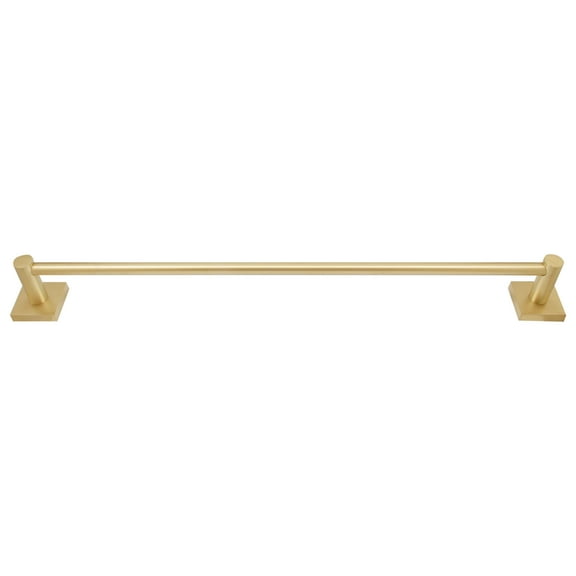 Vienna Towel Bar, 24 Inches, Satin Brass by Stone Harbor Hardware