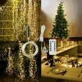 thumbnail image 6 of Cascading Twinkle Lights for Christmas Tree, Cascading Christmas Tree Lights, Christmas Tree Waterfall Lights, 8 Modes, LED Twinkle String Light (white - USB, 6.56ft 400 light ), 6 of 9