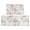 Pioneer Flower Floral, variant on Pioneer Flower Floral Print Pattern Kitchen Rugs Sets Of 2, Anti Fatigue Non Slip Washable Floor Mats for Kitchen Sink Laundry, 17X30 Inch 17X47 Inch
