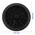thumbnail image 2 of GOOHOCHY Replacement Wheel for Recycling Bin 2Pcs Rubber for Public Places, 2 of 8