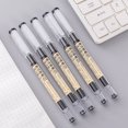 thumbnail image 3 of 2Pcs 0.5mm Writing Pen Smooth Ink Output Comfortable Grip Writing Fluently Write Stress Relief Gel Pen for Office, 3 of 7
