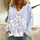 thumbnail image 1 of Cárdigan informal para mujer, chaqueta con botones estampados, abrigo de moda, blusa de poliéster para mujer, 1 of 5