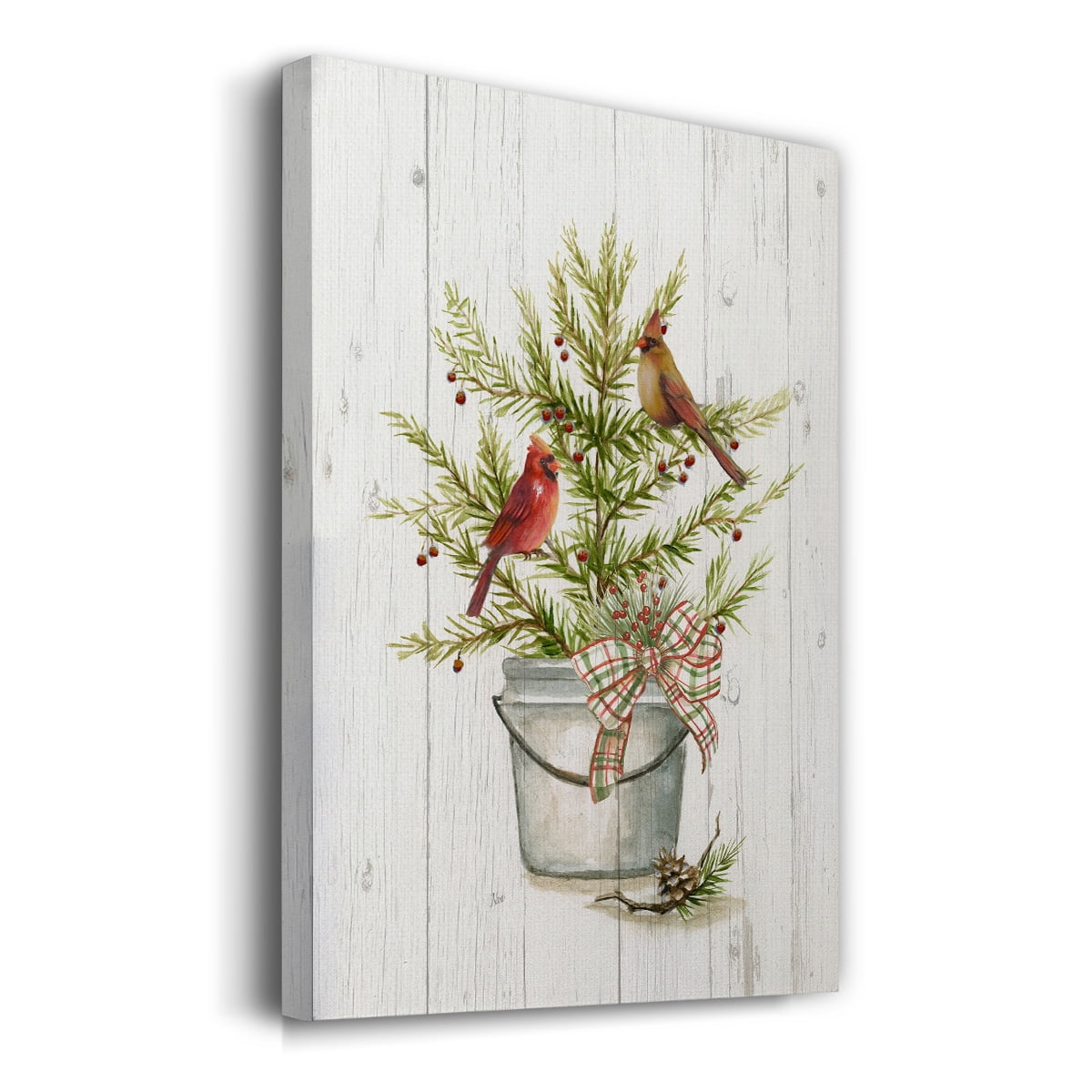 Winter Pine I- Gallery Wrapped Canvas