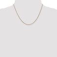 thumbnail image 2 of 10K Yellow Gold chain Spiga (Wheat) Flat 18 in 1.2 mm, 2 of 5