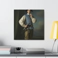 thumbnail image 4 of Gunner in Grandeur. - Canvas, 4 of 10