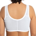 thumbnail image 3 of Collections Etc Front-Hook Wireless Bra with Wide Straps and Cotton Lined Cups, 3 of 3
