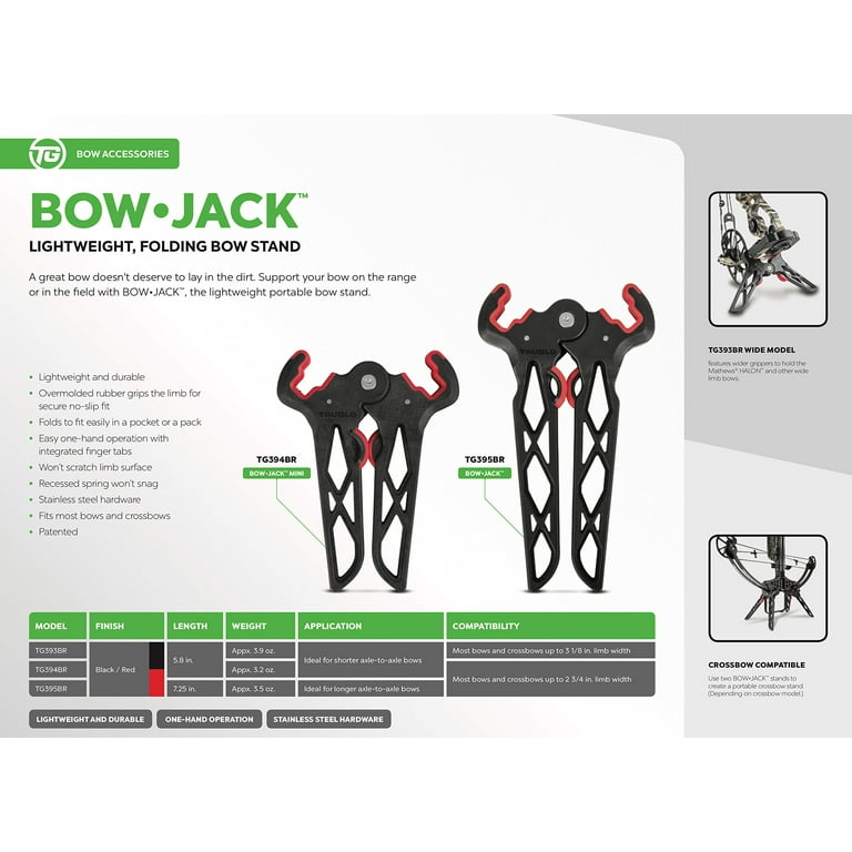 TRUGLO Bow Jack Folding Bow Stand TG395BR