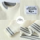 thumbnail image 5 of Men Retro Color Collision Twist Sweater Loose Fit Round Neck Knit Jumper Pullover Autumn Winter Casual 4 Colors Knitted Sweaters, 5 of 5