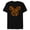 Black, variant on Mickey Mouse Halloween Silhouette - Short Sleeve Blended T-Shirt for Adults - Customized-Yellow