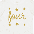 thumbnail image 4 of Inktastic 4th Birthday Gold 4 Year Old Boys or Girls Toddler T-Shirt, 4 of 5