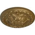 thumbnail image 3 of Ekena Millwork 11 3/8"OD x 2"P Acanthus Ceiling Medallion, Hand-Painted Pale Gold, 3 of 7
