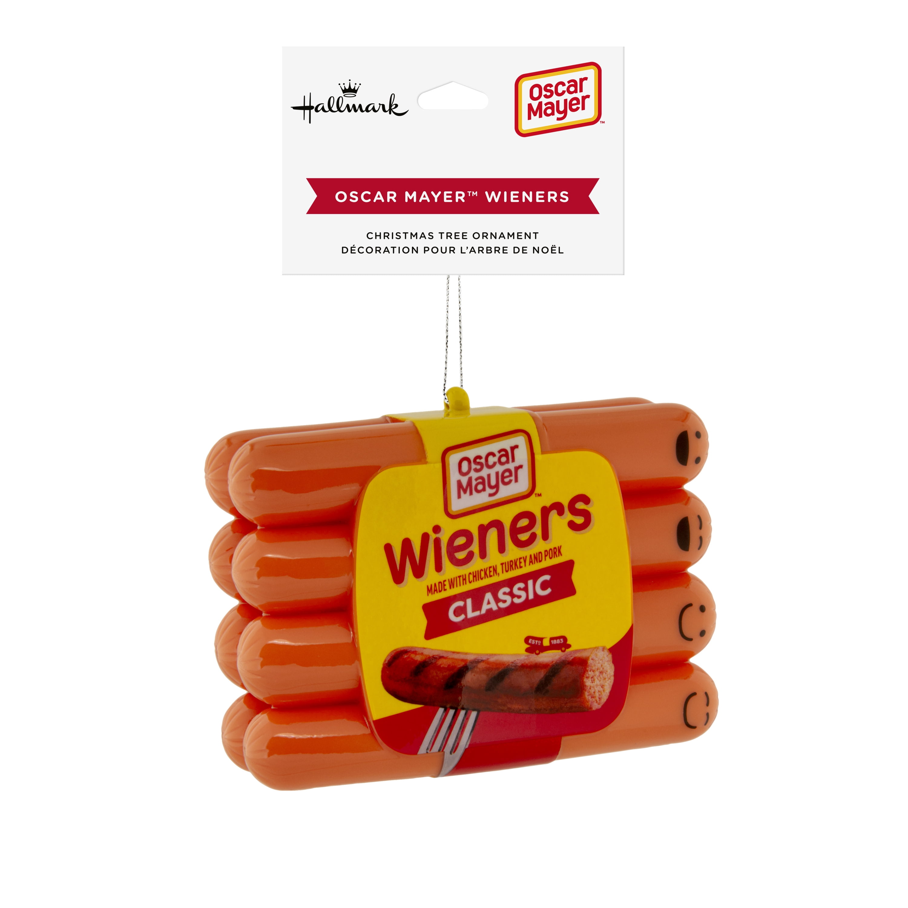 Hallmark Christmas Ornament (Oscar Mayer Classic Wiener, Shttrprf), 1 Count
