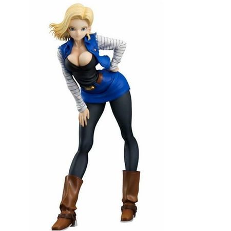 19cm Dragon Ball Sexy Android 18 Lazuli Action Figure Toys Collection