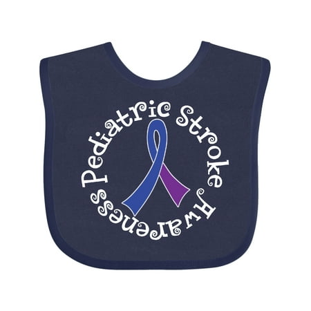 

Inktastic Pediatric Stroke Support Gift Baby Boy or Baby Girl Bib