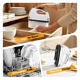 thumbnail image 5 of TINANA 7-Speed Electric Hand Mixer with Storage Case, Lightweight Handheld Baking Mixer with Stainless Steel Beaters & Dough Hooks,One-Touch Eject, 5 of 9