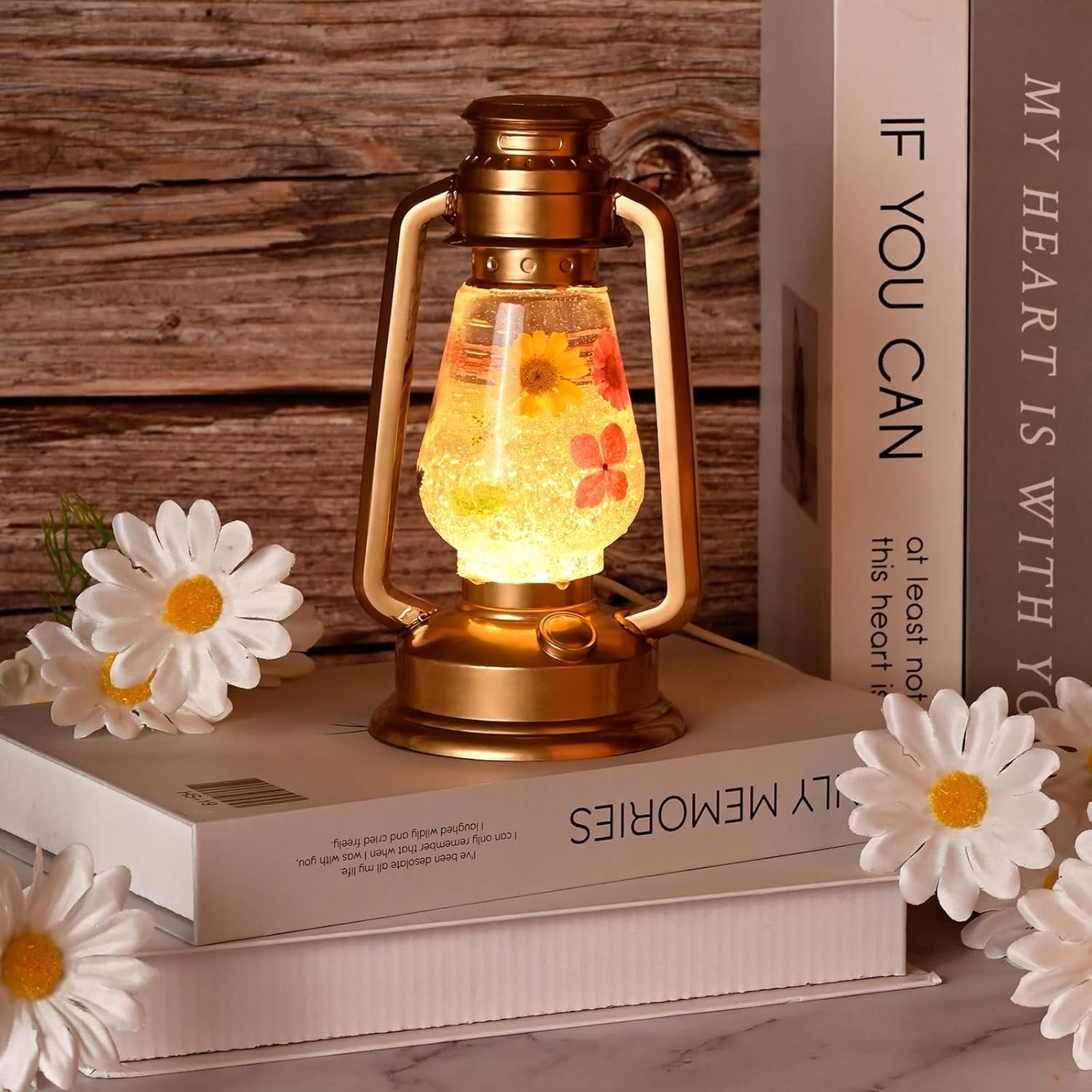 Oil Lamp Resin Molds Set, Hurricane Lamp Silicone Mold for Resin Casting, Epoxy Light Molds with 3pcs LED Lights DIY Retro Lantern Indoor Oil Lamps for Table Fireplace Home Decoration