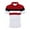 White, variant on PEASKJP Men's Pique Polo Shirt Midweight Men's Shirt,Red S