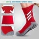 thumbnail image 2 of 2 Pares Calcetines Deportivos Antideslizantes Rojos, 2 Pares Calcetines de Fútbol Antisudor y Transpirables Calcetines Deportivos para Hombre y Mujer Algodón 38/46 para Rugby, Baloncesto, Tenis, Fútbol Sailing Electrónica, 2 of 5