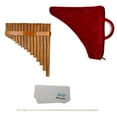 thumbnail image 2 of 1Set Bamboo Pan Pipe Flute 15 Pipes Pan Tunable From Peru Woodwind G Key Instrument for Beginner Left-Hand, 2 of 9