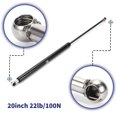 thumbnail image 6 of Unique Bargains 1 Pc 20inch 22Lbs/100N Black Lift Supports Struts Shocks Gas Spring Universal for RV Car Truck Boat, 6 of 7