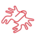 thumbnail image 3 of 100pcs clips de papel para niños cangrejo estilo metal exquisito color amplia aplicación clips de papel lindos para oficina escuela hogar, 3 of 8