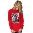 thumbnail image 4 of The Smurfs Kanji Peep The Drip Long Sleeve TShirt Men Women Brisco Brands M, 4 of 6