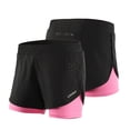 thumbnail image 1 of Shorts Deportivos Lixada Shorts para correr 2 en 1 para mujer Secado rápido Ejercicio de entrenamien Lixada Shorts Deportivos, 1 of 7