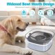 thumbnail image 5 of Cuenco de agua para perros, alimentador de agua lento, 70oz, sin derrames, dispensador de agua transparente para mascotas, nivel de agua Visible de 2L, cuenco para beber lento, 5 of 5