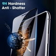 thumbnail image 6 of Anti-Glare Screen Protector for iPhone 12/Pro - Tempered Glass Matte 3D Curved Edge Anti-Fingerprint Case Friendly X4N Compatible With iPhone 12/Pro, 6 of 7