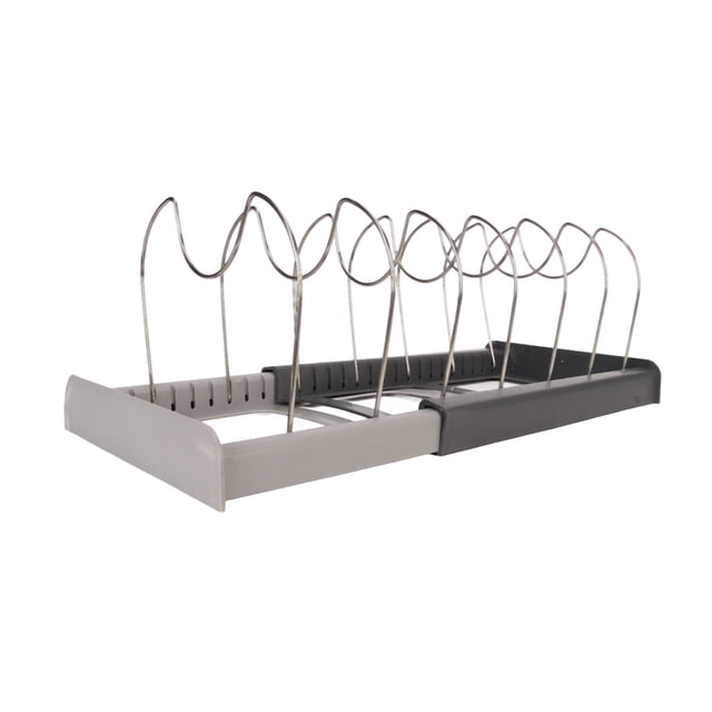 Organizador de tapa de olla ANGGREK estable y duradero 7 divisores acero inoxidable 304 para baño