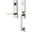 Brass, variant on Baldwin 85391.RENT Minneapolis Right Handed Single Cylinder Keyed Entry One Piec, Satin Black