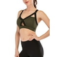 thumbnail image 6 of YouLoveIt Sports Bras Womens Active Cross Back Sports Bras Padded Athletic Gym Workout Tops Bra Shockproof Dancing Running TopsSports Bras, 6 of 7