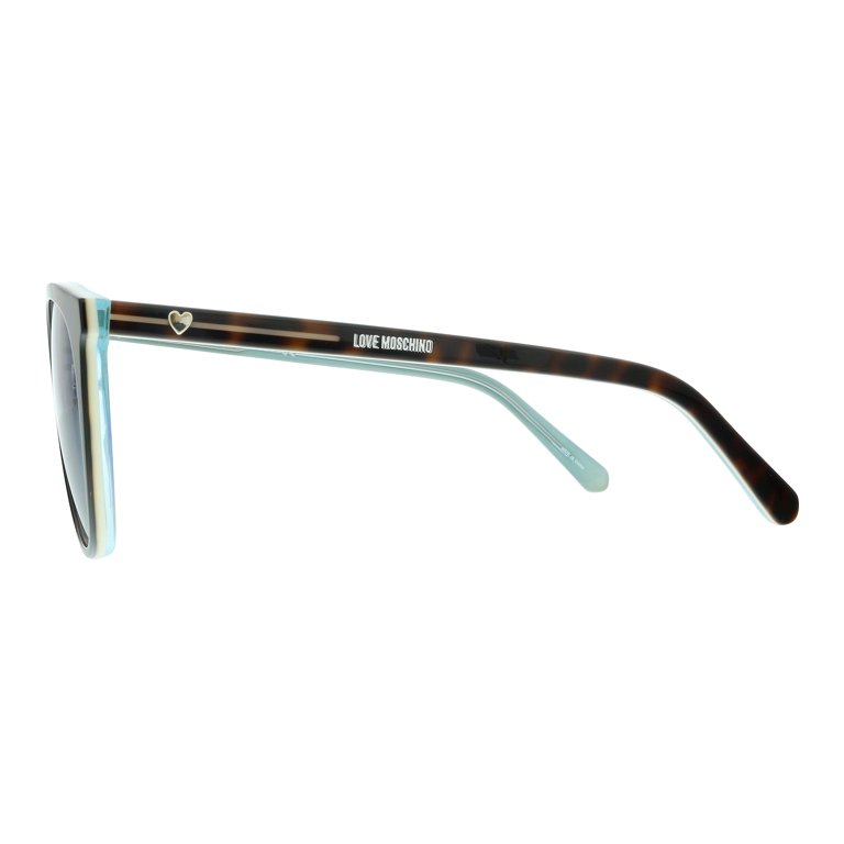 Love Moschino MOL016/S GB 0086 Havana Square Sunglasses for  display picture 2