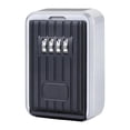 thumbnail image 1 of Caja De Seguridad Con Contraseña Para Exteriores De 4 Dígitos Para Emergencias De Contratistas De Pared Sunnimix Caja de cerradura de combinación, 1 of 7