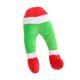 thumbnail image 3 of Decoración festiva colgante con patas de Papá Noel para de Navidad: agregue un toque de alegría navideña con estos extravagantes adornos de pata Verde, 3 of 8