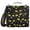 Cartoon Black Cats, variant on Haosy 3 Ring Zipper Binder with Shoulder Strap Waterproof Trapper Keeper 2 Inch D-Ring 500 Sheets Capacity, Monster Trucks in Space
